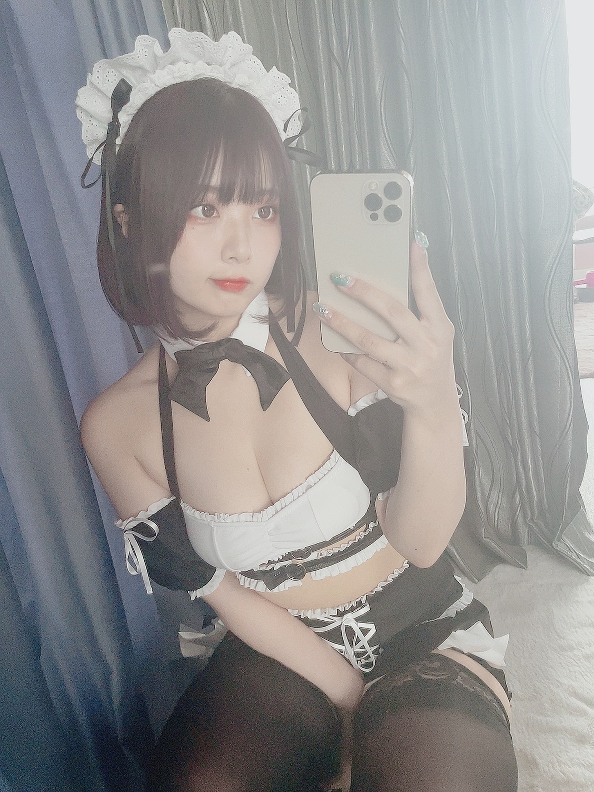 Tomiko(とみこ) - NO.014 Fantia-メイドスイムウェア髪切った[47P]-XikXak